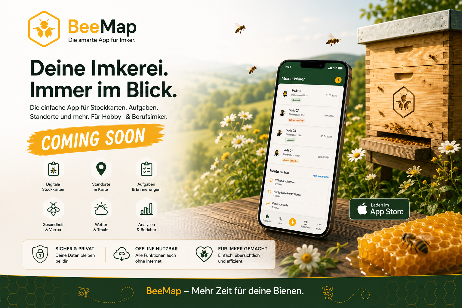 BeeMap - Coming Soon